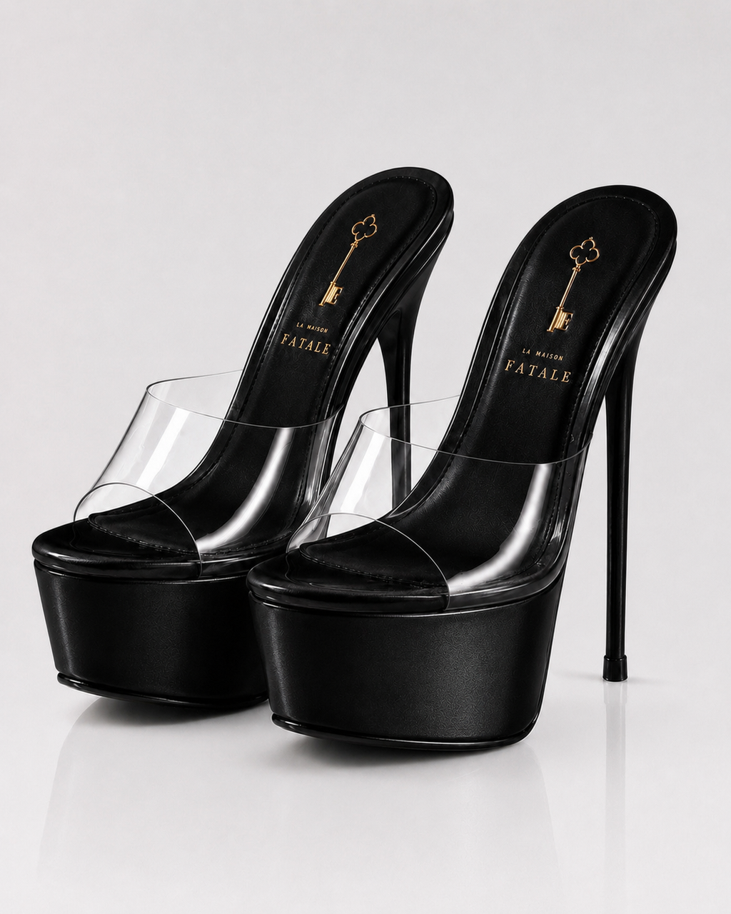 Noir Indécent™ Satin Mule