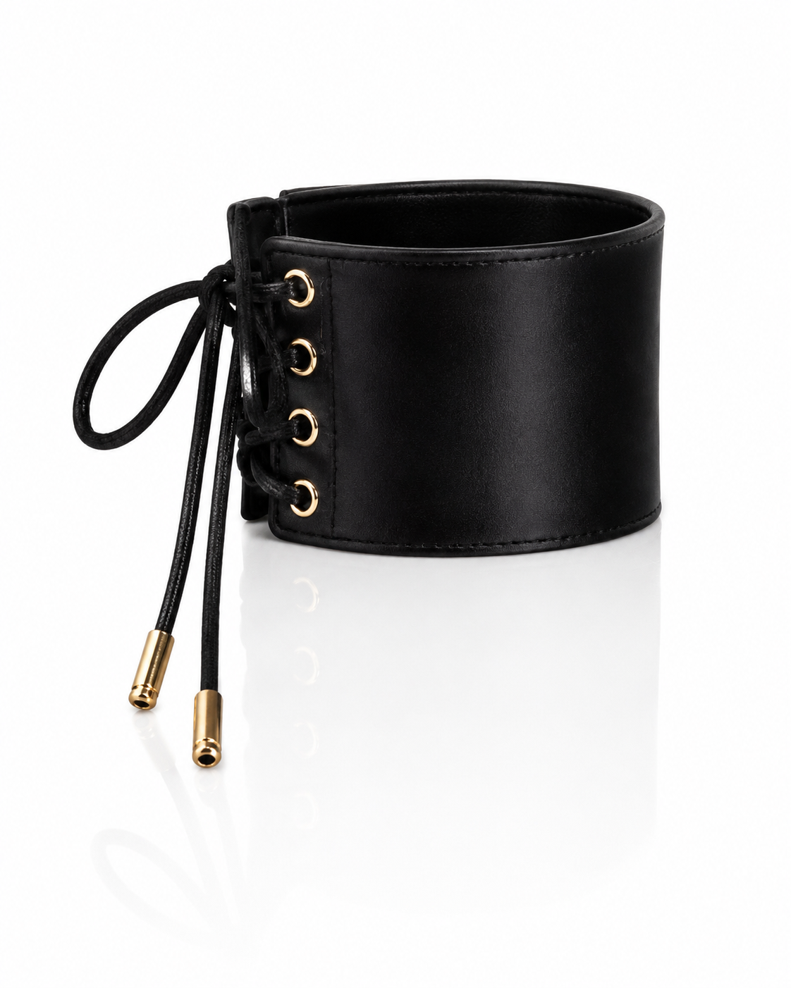 Le Lien Fatal™ Satin Cuff in Noir Indécent