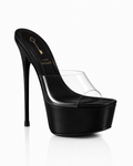 Noir Indécent™ Satin Mule