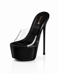 Noir Indécent™ Satin Mule