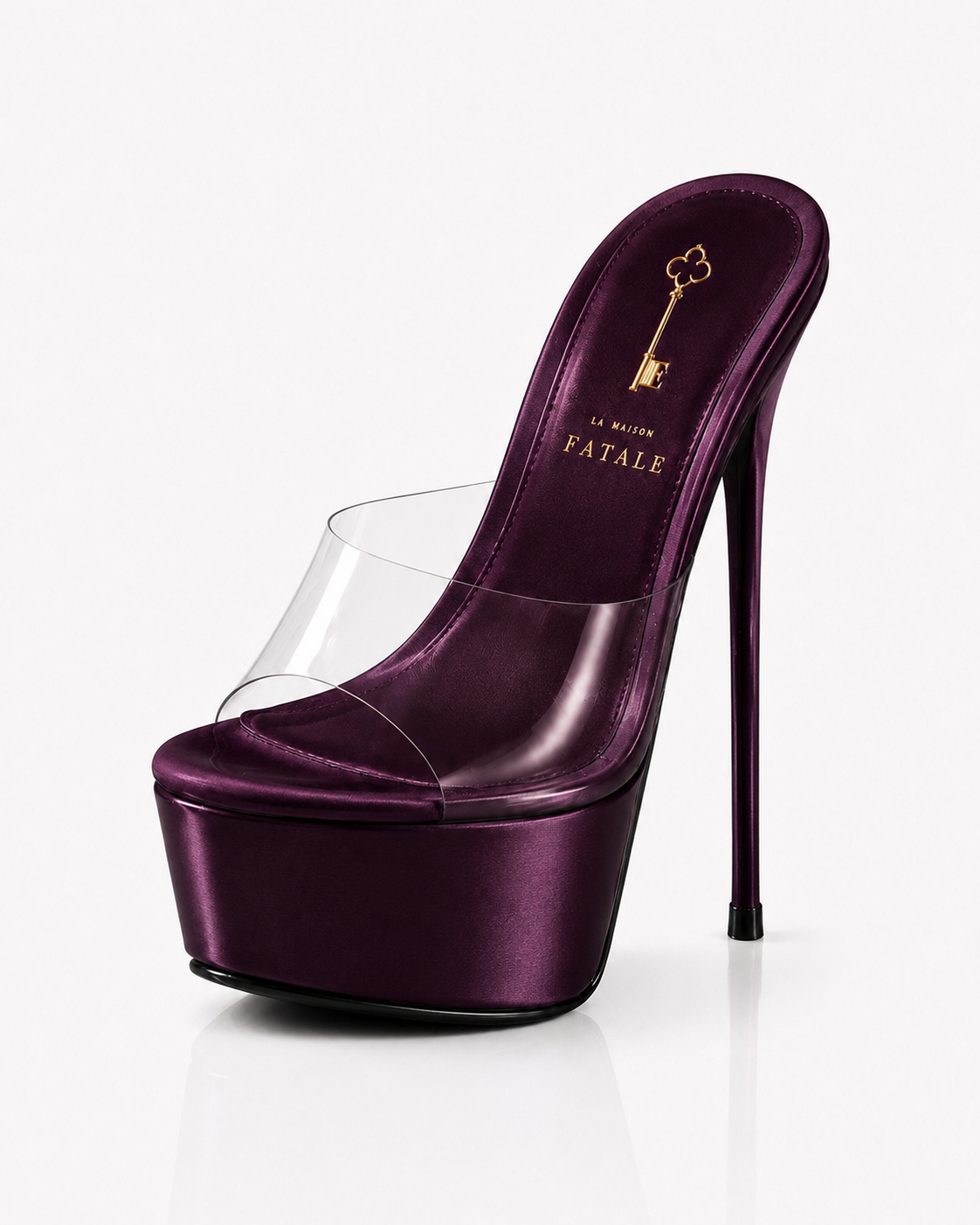 Sortilège Pourpre™ Satin Mule