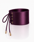 Le Lien Fatal™ Satin Cuff in Sortilège Pourpre