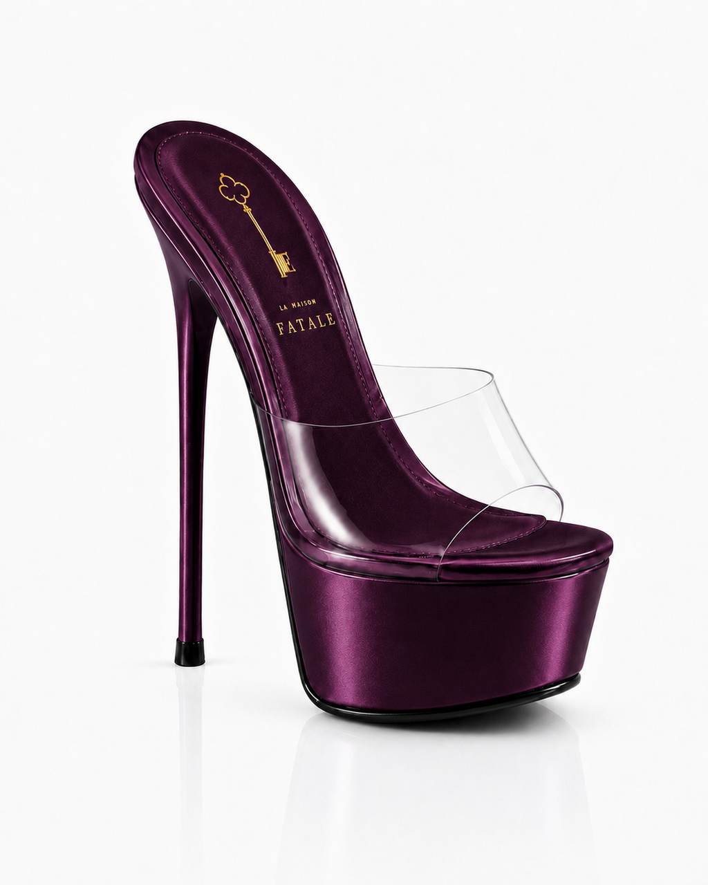 Sortilège Pourpre™ Satin Mule