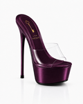 Sortilège Pourpre™ Satin Mule