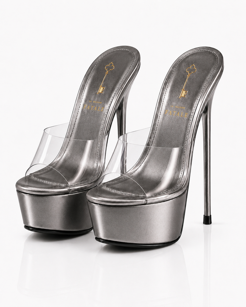 Acier Provocant™ Satin Mule
